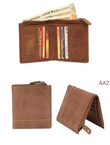 Crunch Leather Wallet