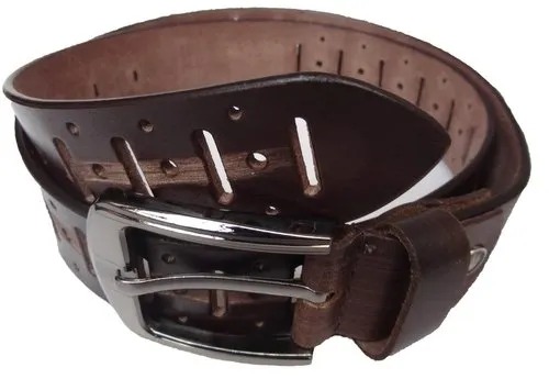 Casual Hole Leather Belt